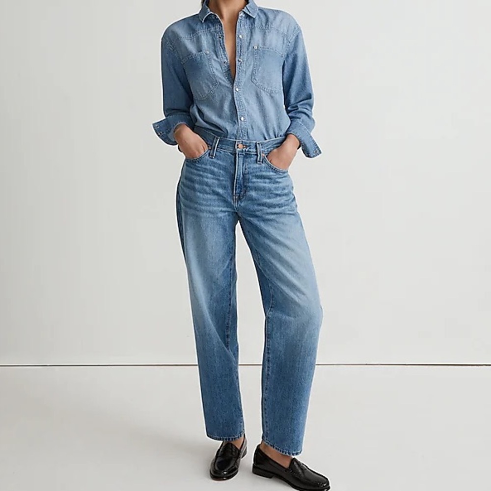 Madewell The Slouchy Boyjean Size 33 NWT